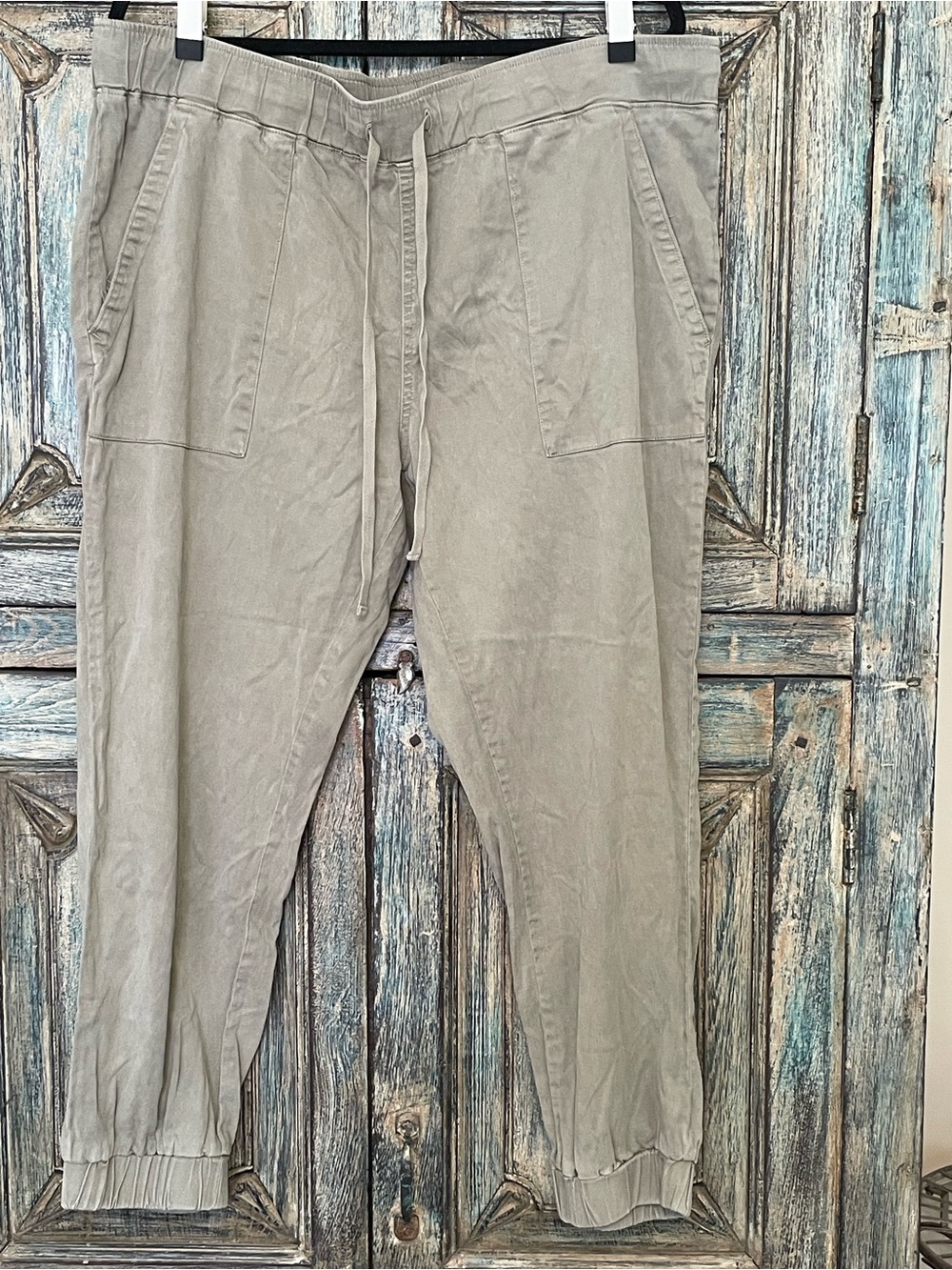 Buffalo David Bitton Women's Taupe Drawstring Joggers